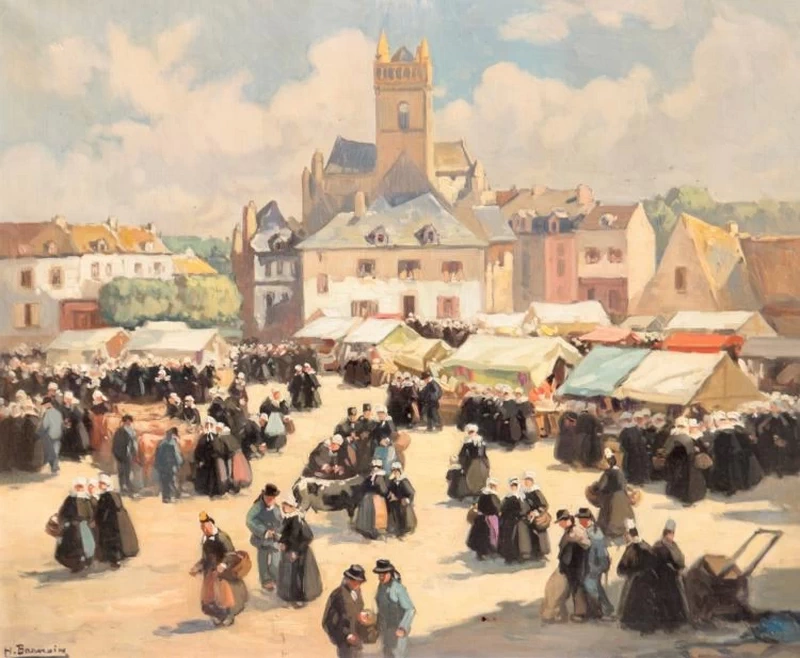 Mercato in Bretagna